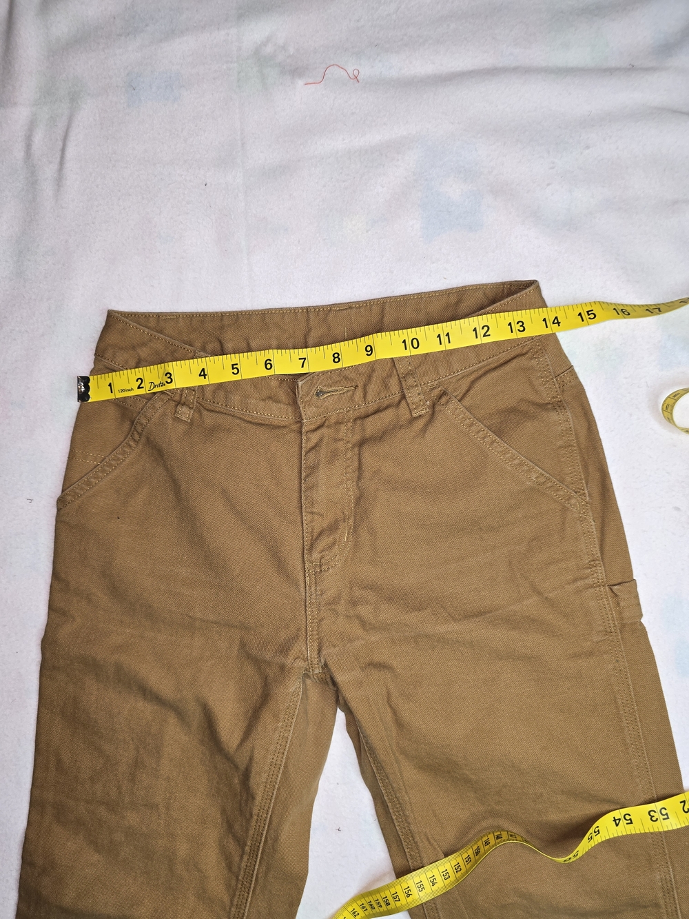 Carhartt Boys' Brown Straight-Leg Work Pants - Picture 5 of 6